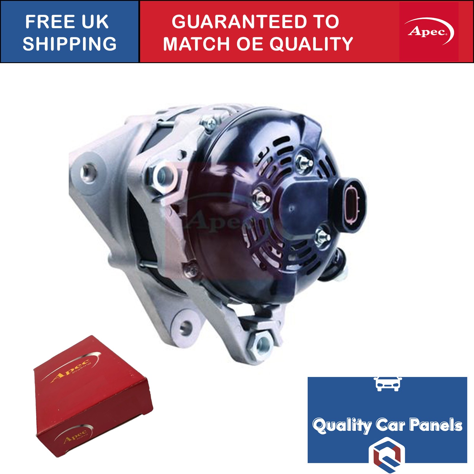 For Suzuki Grand Vitara 2005-2015 1.9d Apec Alternator AAL1899
