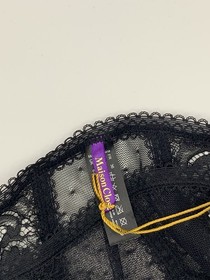 Maison Close Inspiration Divine Panty Black 6-8 BNWT Boxed Freepost