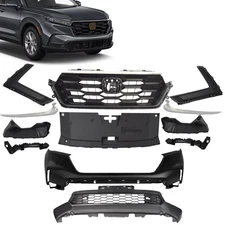 For Honda CRV CR-V 2023-2026 Front Bumper Cover W/Grille/Radiator/Foglight Cover