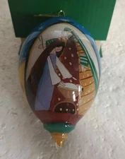 Pier 1 One Imports 2018 Li Bien Three Wisemen Nativity Scene Christmas Ornament 