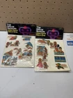 VTG 1988 Imperial Toy NINTENDO STICK-ONS PUFFY STICKERS Mario Zelda NES PunchOut