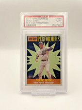 PSA 9 - 2007 Topps Heritage Derek Jeter New Age Performers Card 