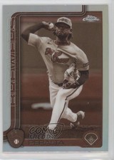 2025 Topps Chrome Sepia Refractor Freddy Peralta #95 1d0h