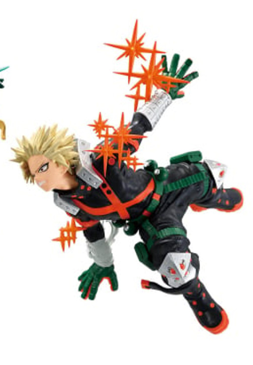 Figura Katsuki Bakugo My Hero Academia GiGO Ver 3 Banpresto Sellado Exclusivo