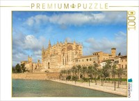 Calvendo Puzzle Palma De Mallorca Cathedral | 1000 Pieces, Finished Size 25.2 ×