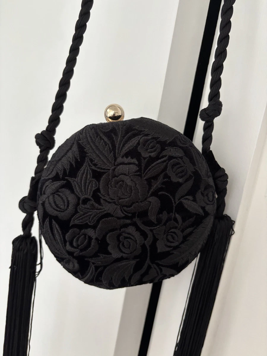 Sac à Main Bandoulière En Cuir Marron Mango - Modèle Petit, Style Baguette - Occasion
