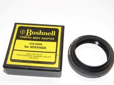 BUSHNELL 20-0006 CAMERA BODY ADAPTER-MIRANDA-FOR USE WITH SPACEMASTER MOUNT