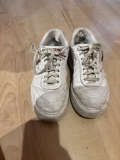 Gern Getragene Plateausneaker Weiß Sammler 39