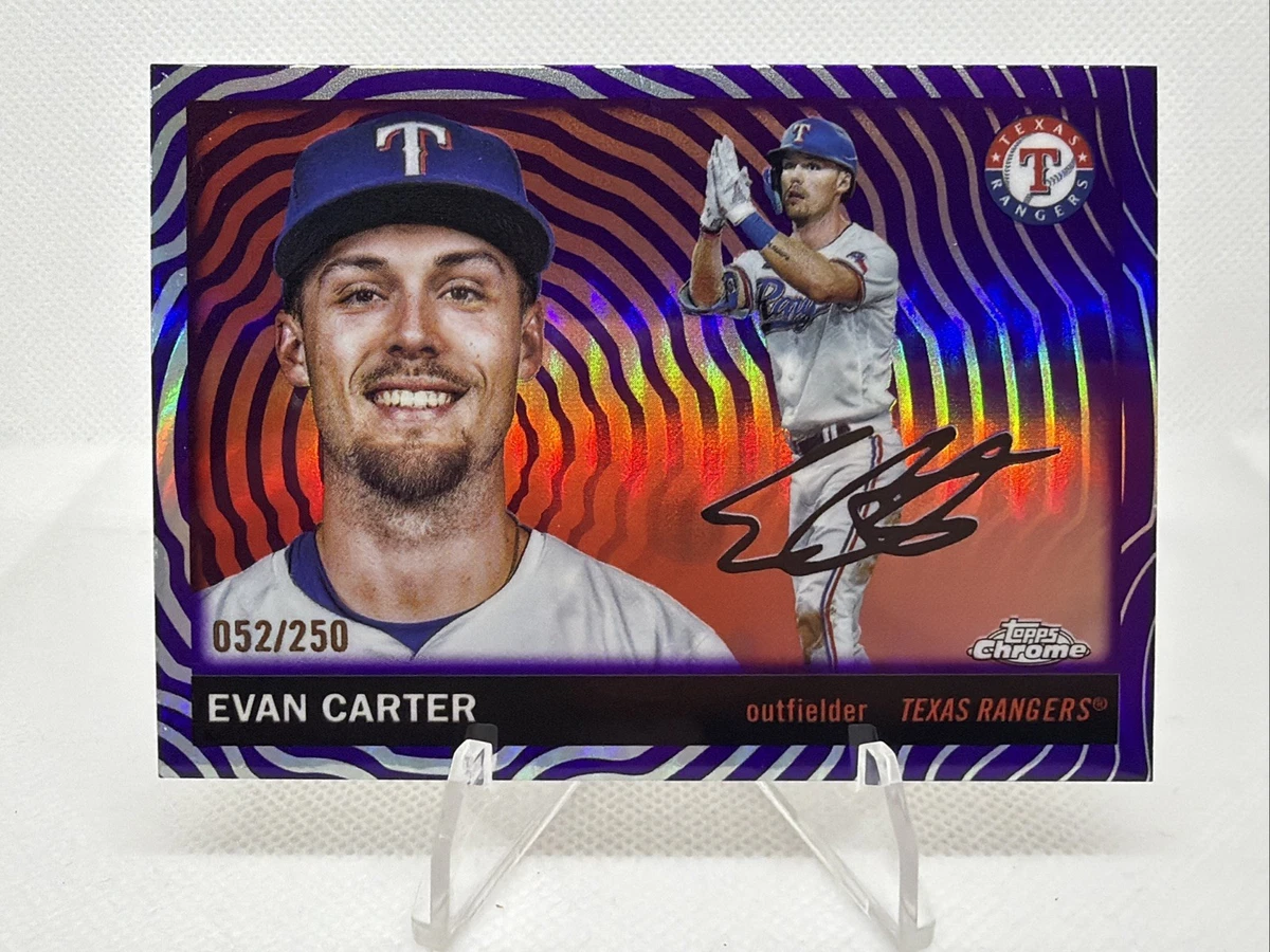 Evan Carter Trading Cards for sale | eBay