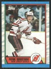 1989-90 Topps #56 Patrik Sundstrom New Jersey Devils 15234