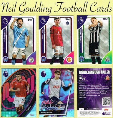 Topps 2025-26   Premier League 2026   Fußball Karten #181 bis #360