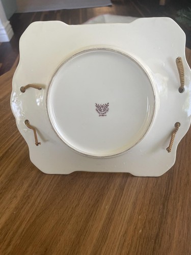 Vintage Gilded Cheese Dish With Handle - Afbeelding 5 van 8
