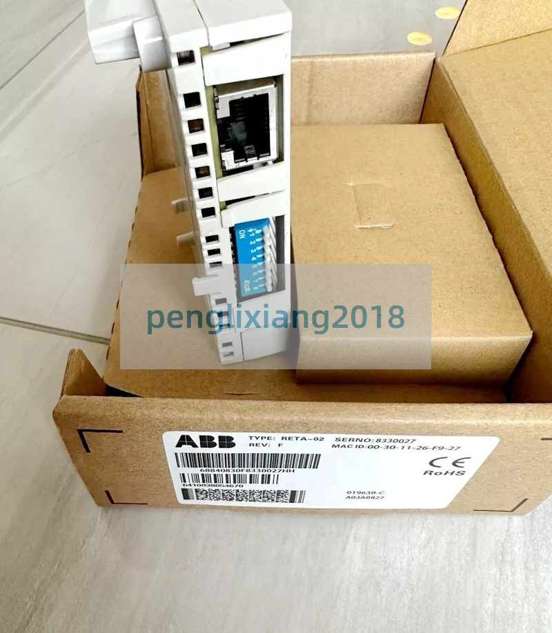 NEW IN BOX ABB RETA-02 Ethernet Communications Adapter Module free ...
