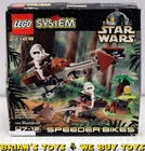 Lego Star Wars Speeder Bikes #7128 Sealed No Reserve