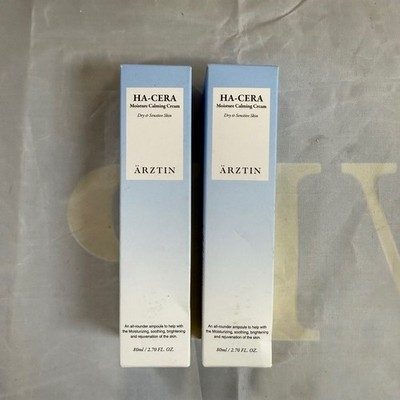 2x Arztin HA-CERA Moisture Calming Cream 80ml, Exp. 2026.04.16