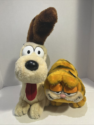 Vintage 80's era Garfield the Cat & Odie Silly Pup