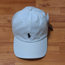 Polo Ralph Lauren Baseballkappe Weiß Baumwol...