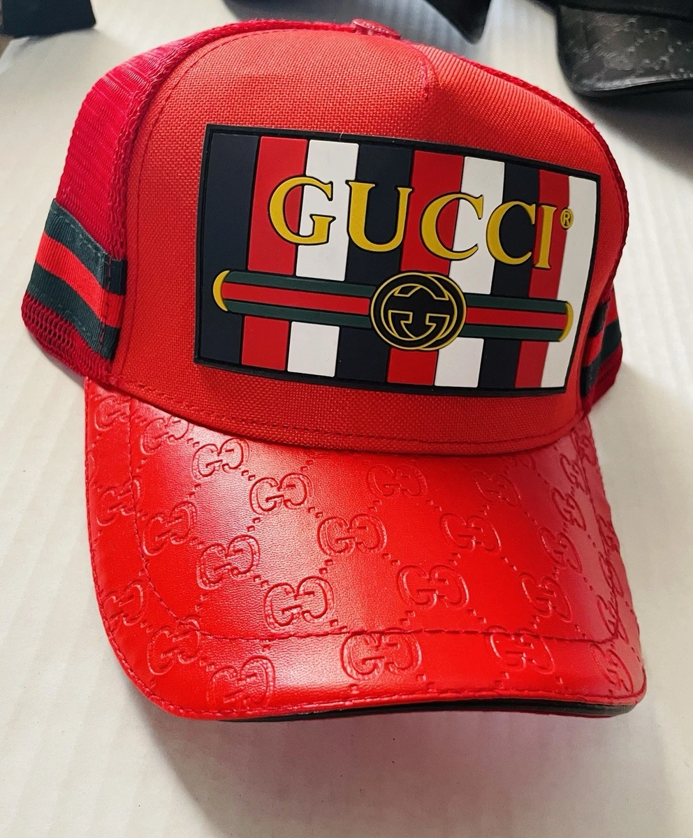 Gucci 条纹帽子男士| eBay