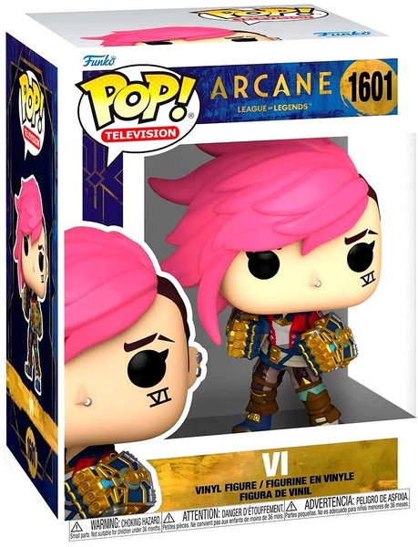 Funko Pop! Television Arcane League Of Legends - Vi - Figur #1601 - Neu & Ovp-image