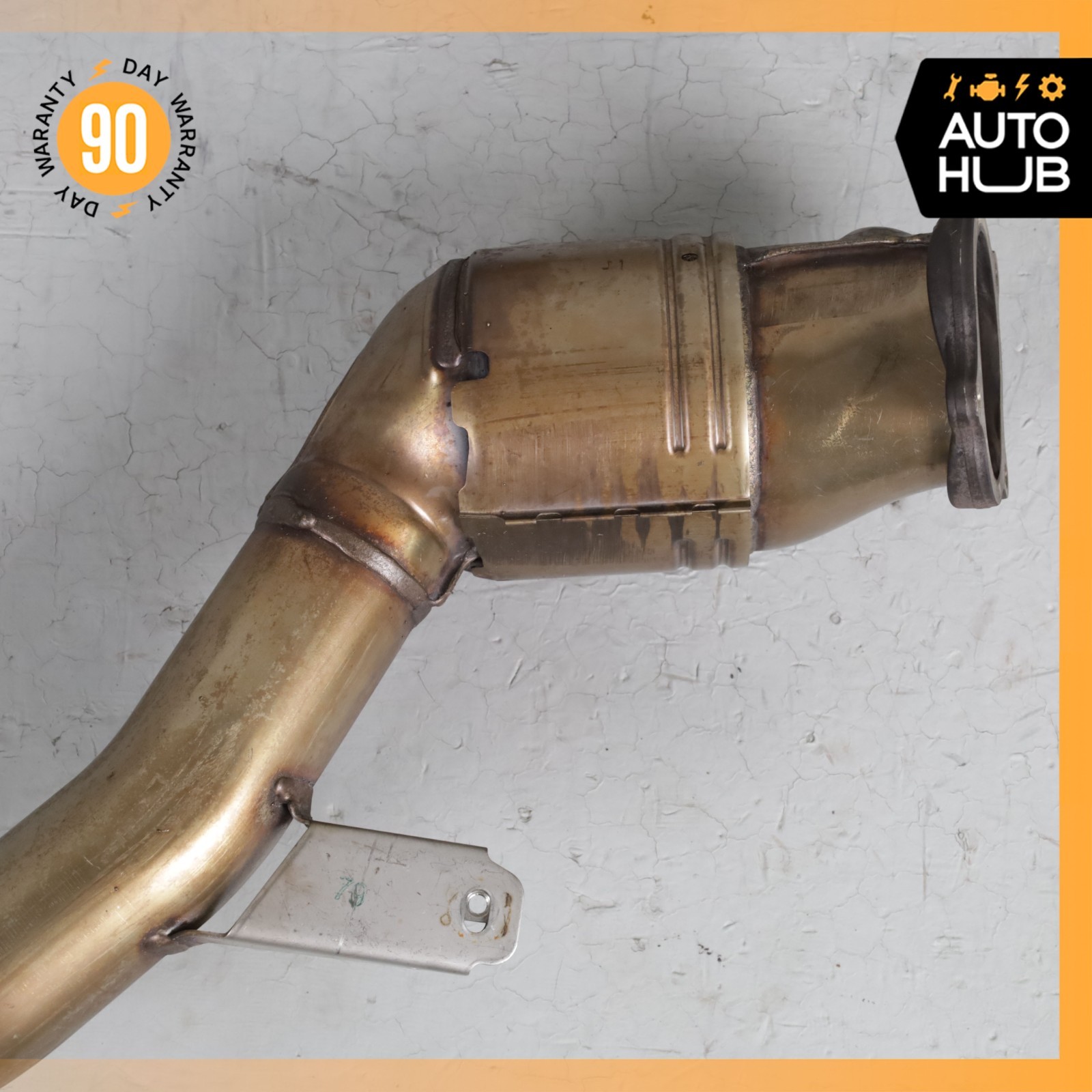 03-13 Bentley Continental GTC GT Exhaust Downpipe Left & Right Side Set OEM 19k