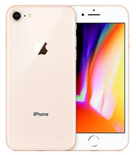Apple iPhone 8 64GB Gold Colour Unlocked EXCELLENT Condition 90% plus Battery
