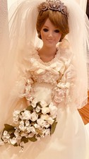 Danbury Mint The Princess Diana Bride Doll Commemorative Edition New In Box