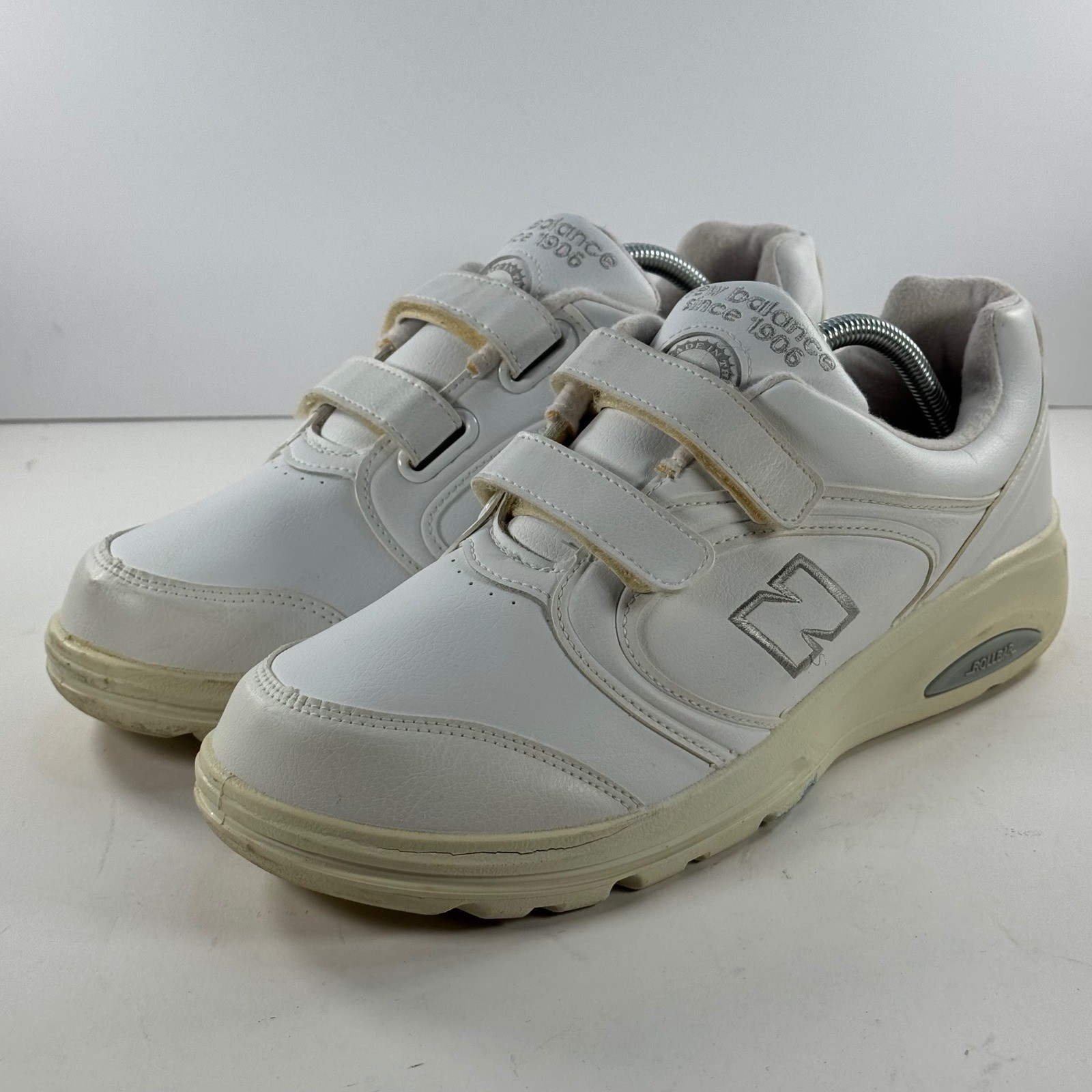 New Balance 812 Women's Size 12 White Leather Walking Shoes WW812VW Made in USA thumbnail 5