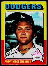 1975 Topps #440 Andy Messersmith - POOR