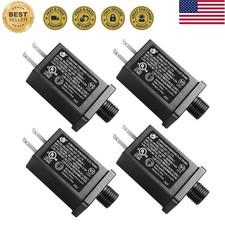 4PCS Replacement Yard Inflatable Adapter 12V Class 2 Power Supply 120VAC 60Hz...