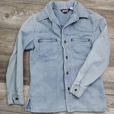 Levi's  Vintage 70's Denim Western-style ShirtJacket, Made in USA, 100 Cotton