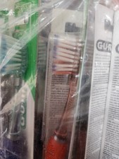6 Pk SunStar GUM 525 Technique Deep Clean Toothbrushes , Soft