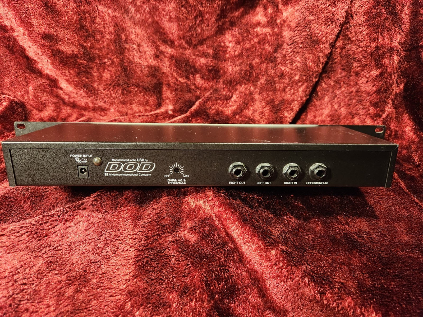 Dod 512 True Stereo/Dual Mono Reverb Effects Processor.  POWER SUPPLY included