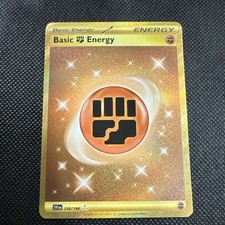 Basic Fighting Energy NM 258/198 Holo Scarlet & Violet Pokemon Hyper Rare on eBay