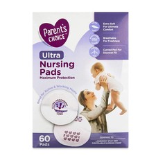 Parents Choice Ultra Nursing Pads 60 Count Disposable Maximum Protection New Box