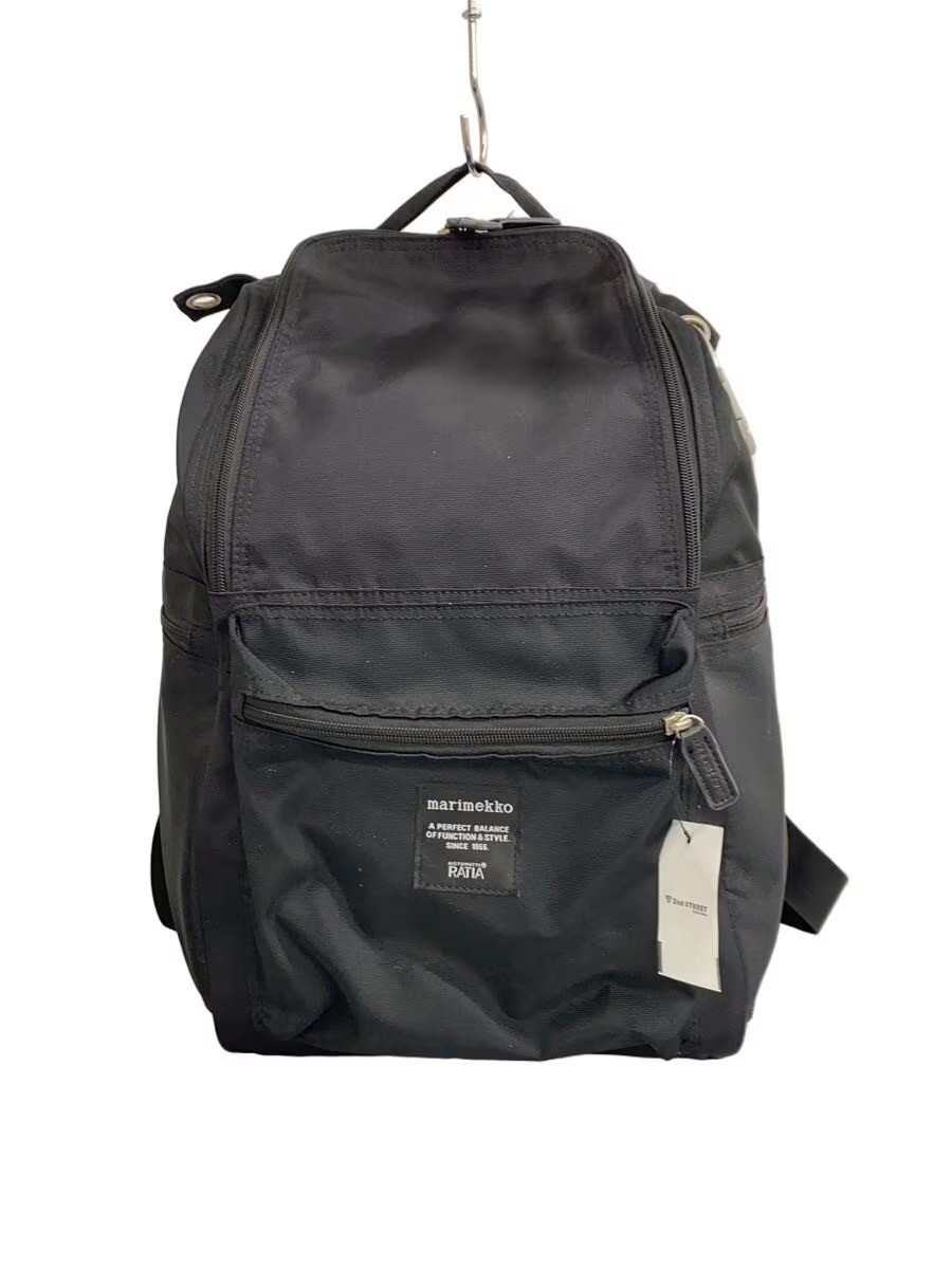 marimekko Backpack BLK Solid BUDDY - image 1