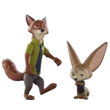 Disney Zootopia Character 2-Pack Nick & Finnick Figures