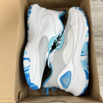 Under Armour Curry 3Z 24 Men's Size 12 Blue White Basketball Shoes