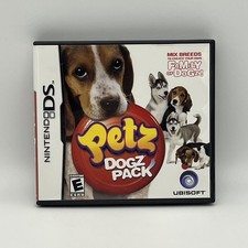 Petz Dogz Pack Nintendo DS Video Game Pet Simulation Multiplayer