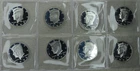 1992-1999 Kennedy Half Dollar Silver Proof 8 Coin Set US Mint 50C Coins
