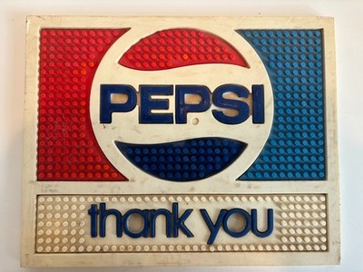 Vintage 1980s Pepsi Cola (Square E) Change Mat