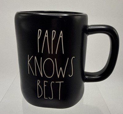 Rae Dunn Artisan Collection Coffee Mug - Papa Knows Best - By Magenta