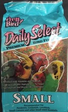 PRETTY BIRD PELLETS daily select small conure cockatiel parakeets lovebird 20lb
