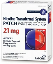 Habitrol® Nicotine-Patch Transdermal System 21 mg 28 PATCHES Step1 