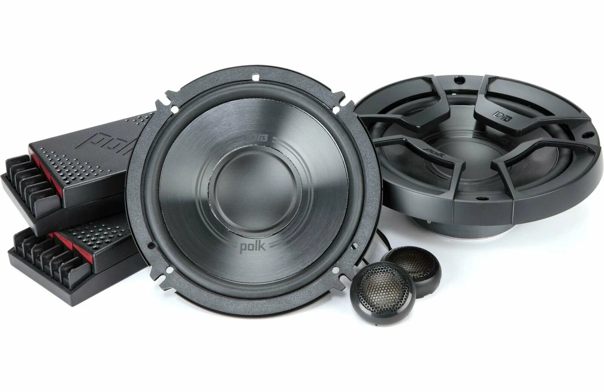 Polk Audio DB6502, DB+ 6.5'' Component Speakers Car / Marine / UTV / ATV  Speaker