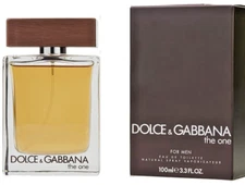 Dolce & Gabbana The One Eau De Toilette Cologne Spray For Men 3.3 oz New Sealed