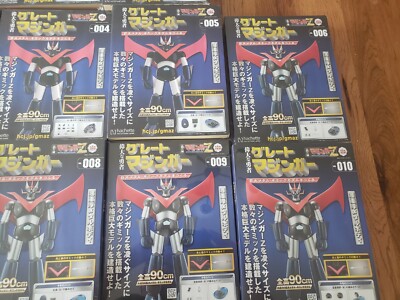 Hachette Japan Great Mazinger Z Issue Vol. 101-110 in US (001-010