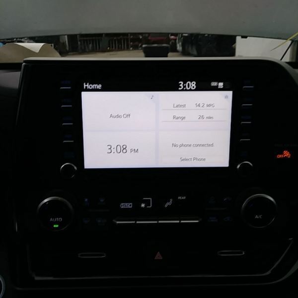 2020 2021 2022 2023 TOYOTA HIGHLANDER OEM RADIO RECEIVER AND