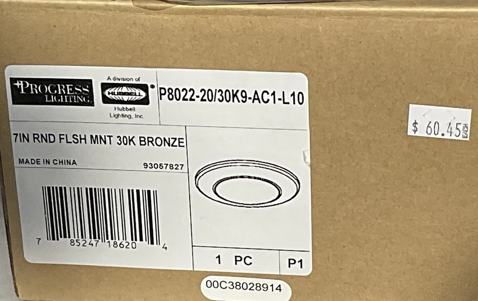 Progress Lighting LED DOWNLIGHT MODULE 3000K Wet Locat P8022-20/30K9-AC1-L10 7” - Image 2 of 4