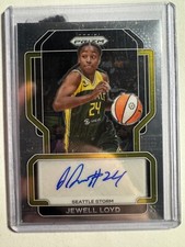 K268,917 - 2022 Panini Prizm WNBA Signatures #3 Jewell Loyd Auto