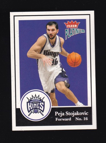 2003 Fleer Platinum Peja Stojakovic #94 card